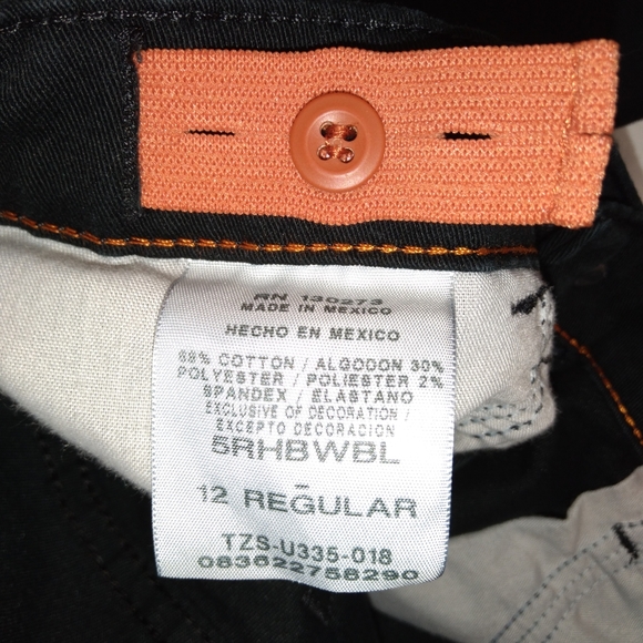 Wrangler boy's size 12 pants black - Picture 3 of 3